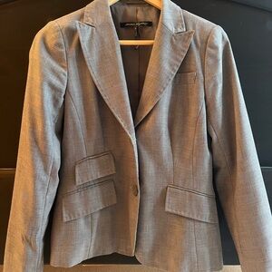 Gray Women's Blazer Jacket